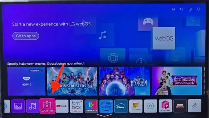 IBO Player on LG Smart TV